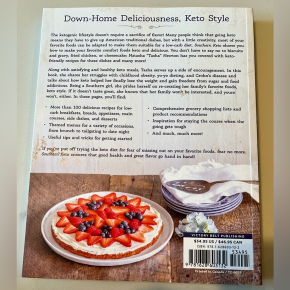 Southern Keto Cookbook - Like New! - Picture 2 of 4